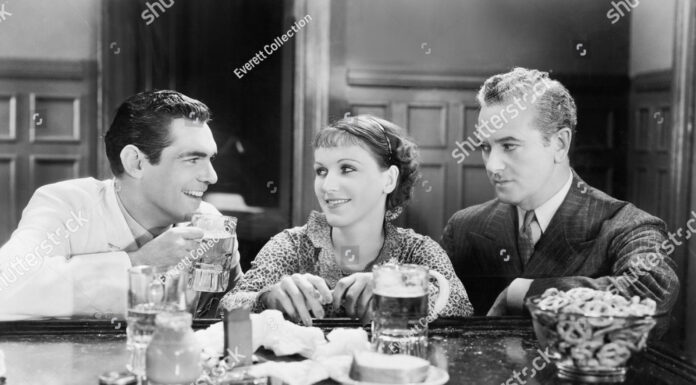 A Woman Drinking with Two Men – A Scene A Story A Statement