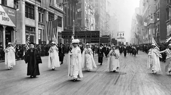 May 7, 1894 – Stanton and Blatch Lead Massive NYC Suffrage Rally