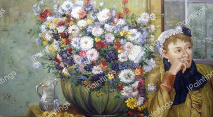 A Woman Seated Beside a Vase of Flowers: Exploring Picasso’s Intention