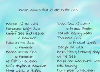 Baby Names Inspired by the Ocean with Deep Flowing Beauty