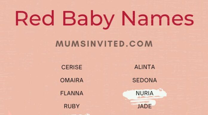 Baby Names Inspired by the Color Red with Bold Energy