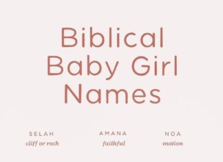 Christian Baby Names Inspired by Faith and Tradition