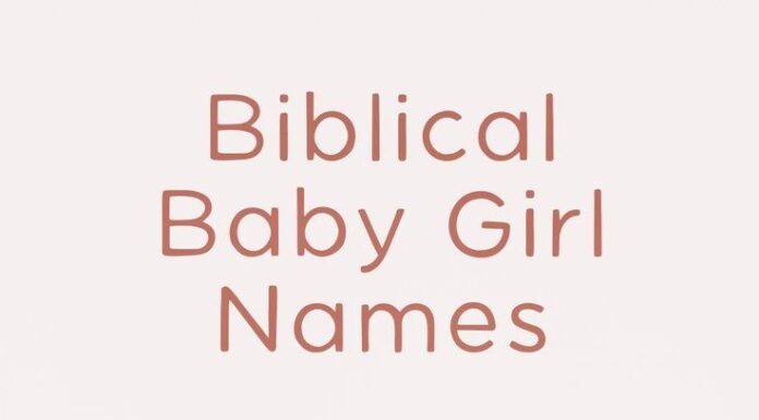 Christian Baby Names Inspired by Faith and Tradition