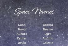 Baby Names Inspired by Outer Space with Galactic Wonder