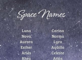 Baby Names Inspired by Outer Space with Galactic Wonder