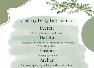 Boy Baby Names Inspired by Nature with Strong Earthy Roots