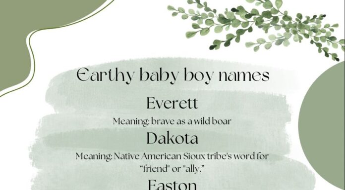 Boy Baby Names Inspired by Nature with Strong Earthy Roots