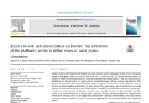 The Role of Twitter/X Call-Out Culture in Accountability vs. Bullying