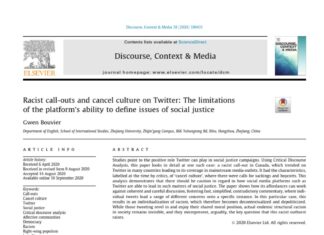 The Role of Twitter/X Call-Out Culture in Accountability vs. Bullying