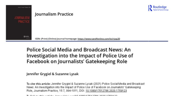 The Use of Social Media in Documenting Police Violence at Feminist Rallies