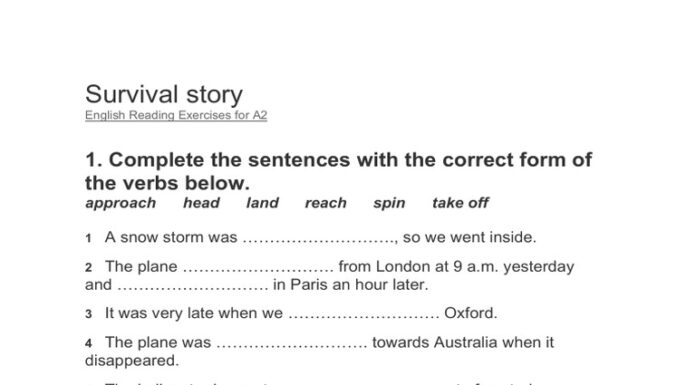 The Story is Survival