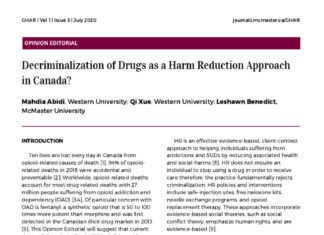 Decriminalization is Harm Reduction Criminalization is Violence