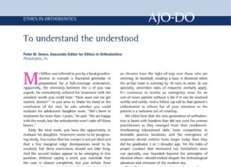 The Politics of Orthodontics and the Perfect Smile Industry