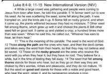 The Parable of the Sower is a Survival Guide