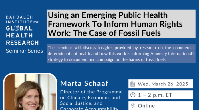 Climate Accountability: The Fossil Fuel Industry’s War on Women’s Health