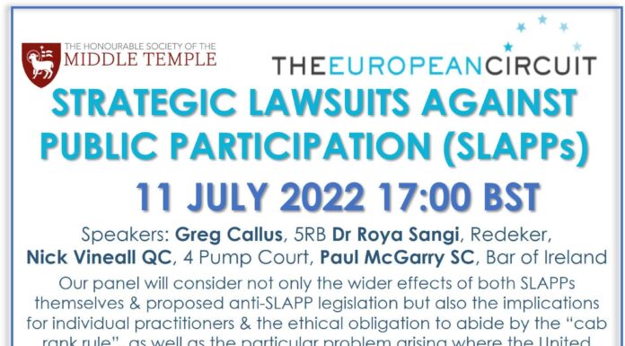 The Use of Strategic Lawsuits Against Public Participation (SLAPPs) to Silence Survivors