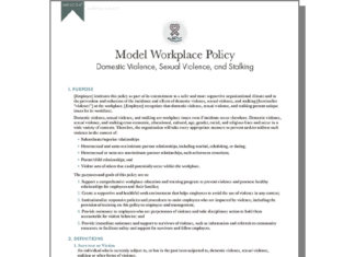 The Workplace Rights of Victims of Stalking and Domestic Violence: A Legal Primer