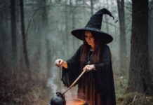 The Witch Brewing Herbs and Resistance