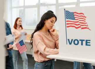 The Voter in Line for 8 Hours