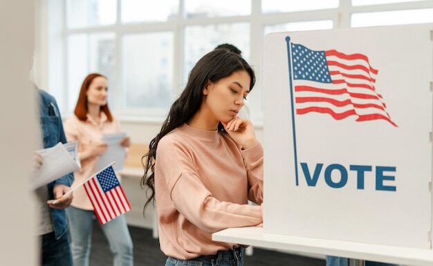The Voter in Line for 8 Hours