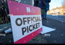 The Strike Captain on the Picket Line