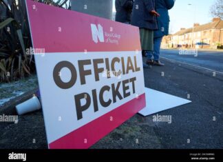 The Strike Captain on the Picket Line
