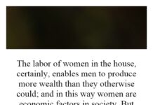 Women’s Labor Built This House Men Hold the Deed