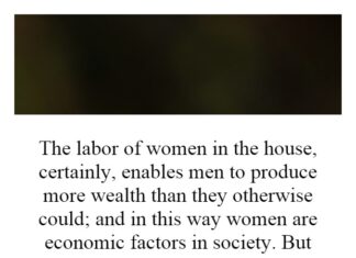 Women’s Labor Built This House Men Hold the Deed